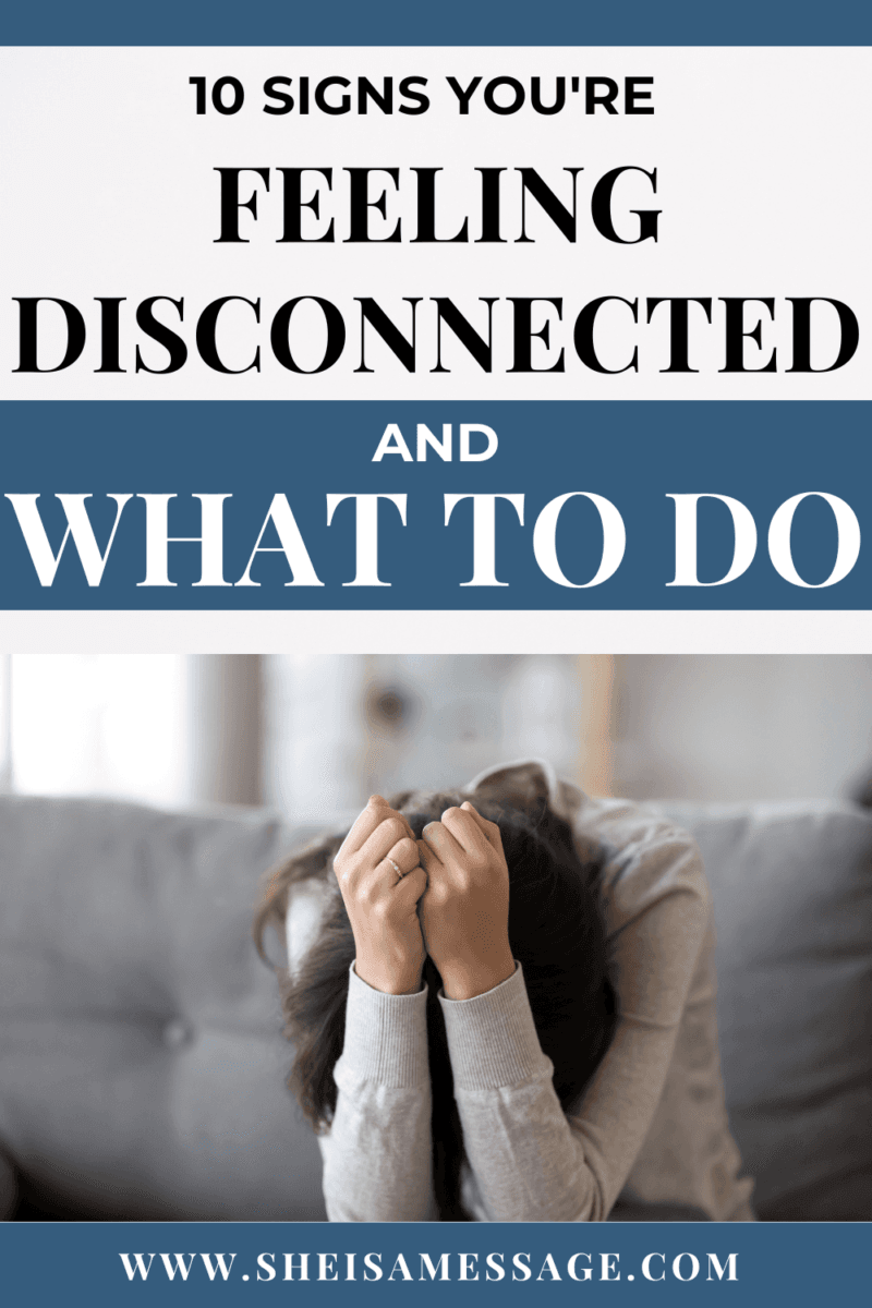 How To Stop Feeling Disconnected At Church She Is A Message Support For New Pastors' Wives