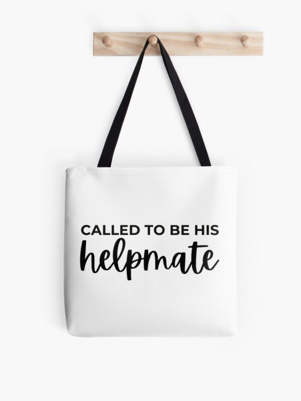 Called To Be His Helpmate Tote Bag