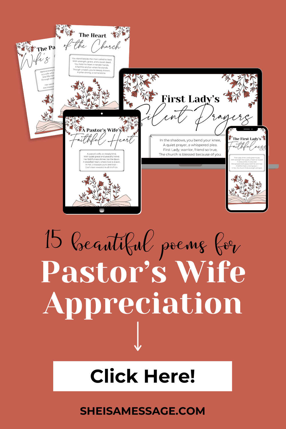 15 Of The Best Pastor's Wife Appreciation Poems She Is A Pastor's Wife Advice For Pastor's Wives, Free Resources, Faith and Relationships (1)