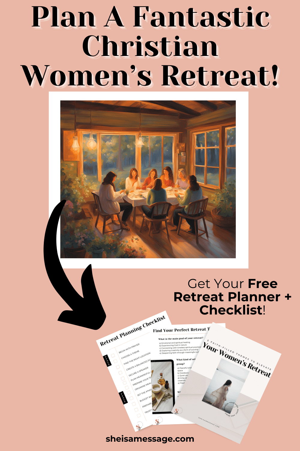 Christian Women's Retreat Ideas She Is A Pastor's Wife Advice For Pastor's Wives, Free Resources, Faith and Relationships