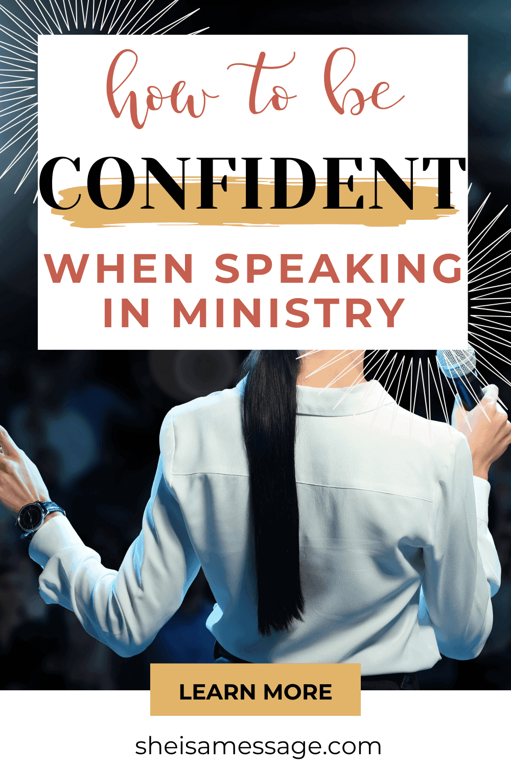 How To Be Confident When Speaking In Ministry - She Is A Pastor's Wife