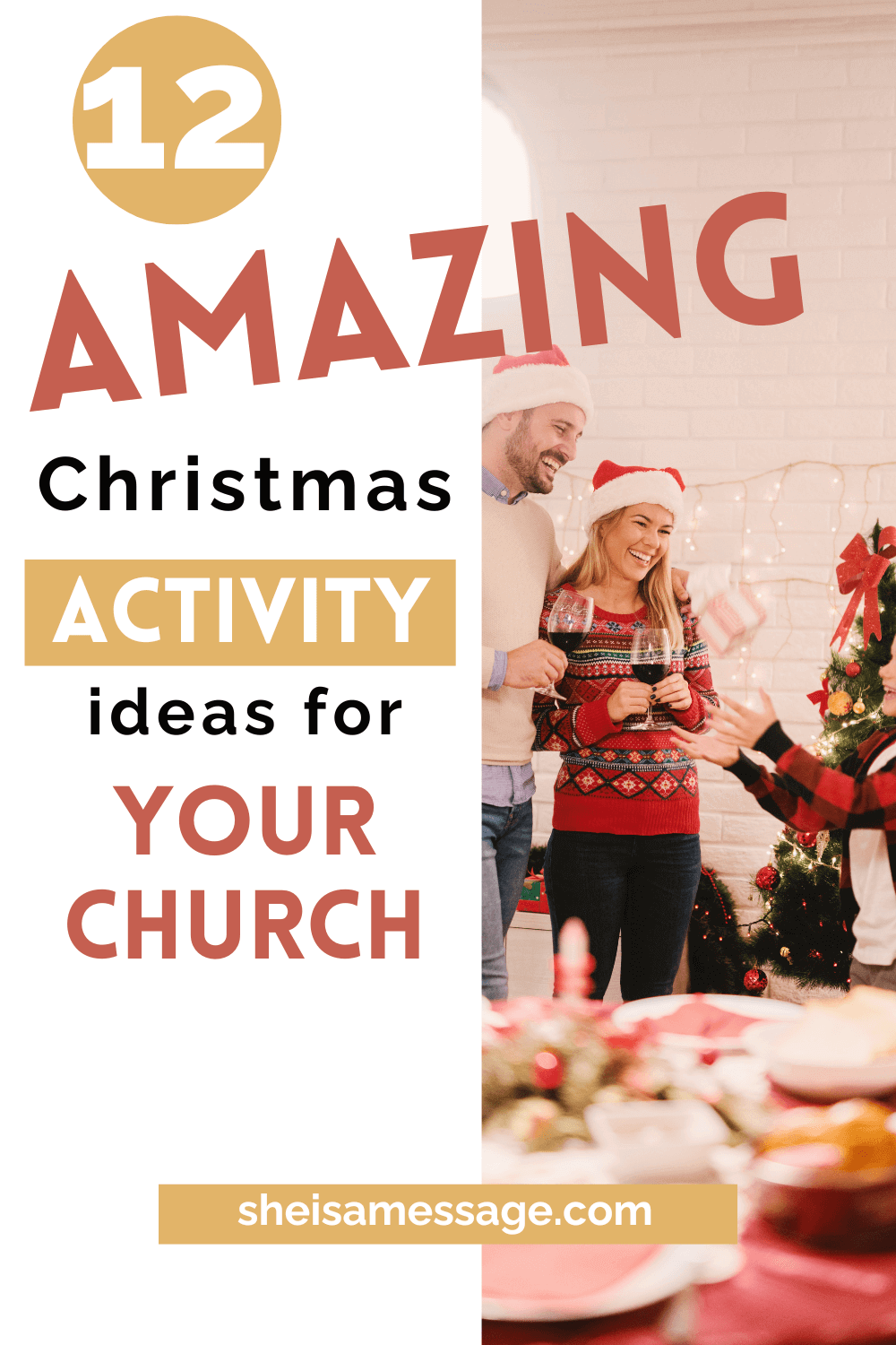 Christmas Party In Church She Is A Pastor's Wife Blog Pinterest Portfolio (3)